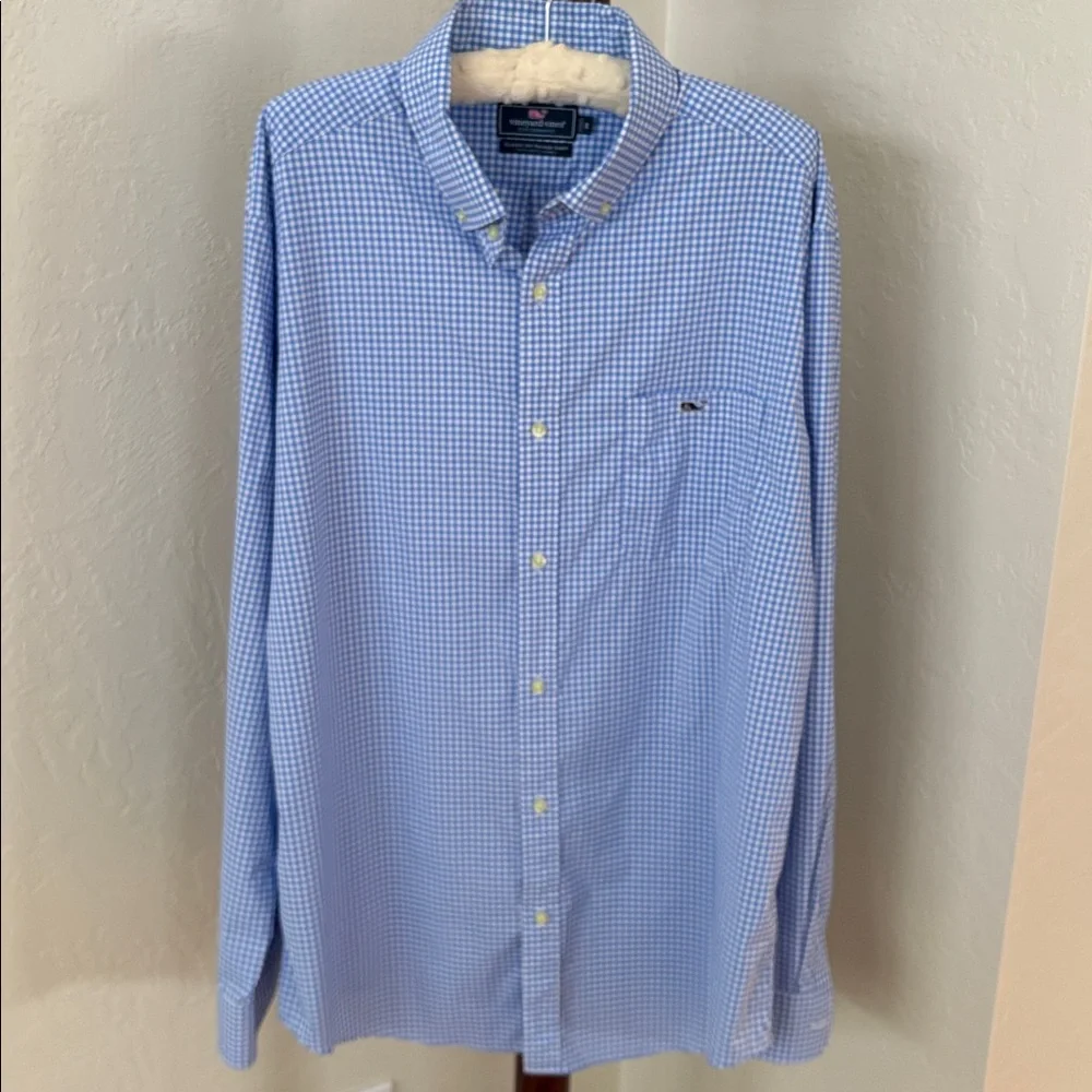 Men’s Vineyard Vines performance Tucker shirt. - Picture 5 of 15